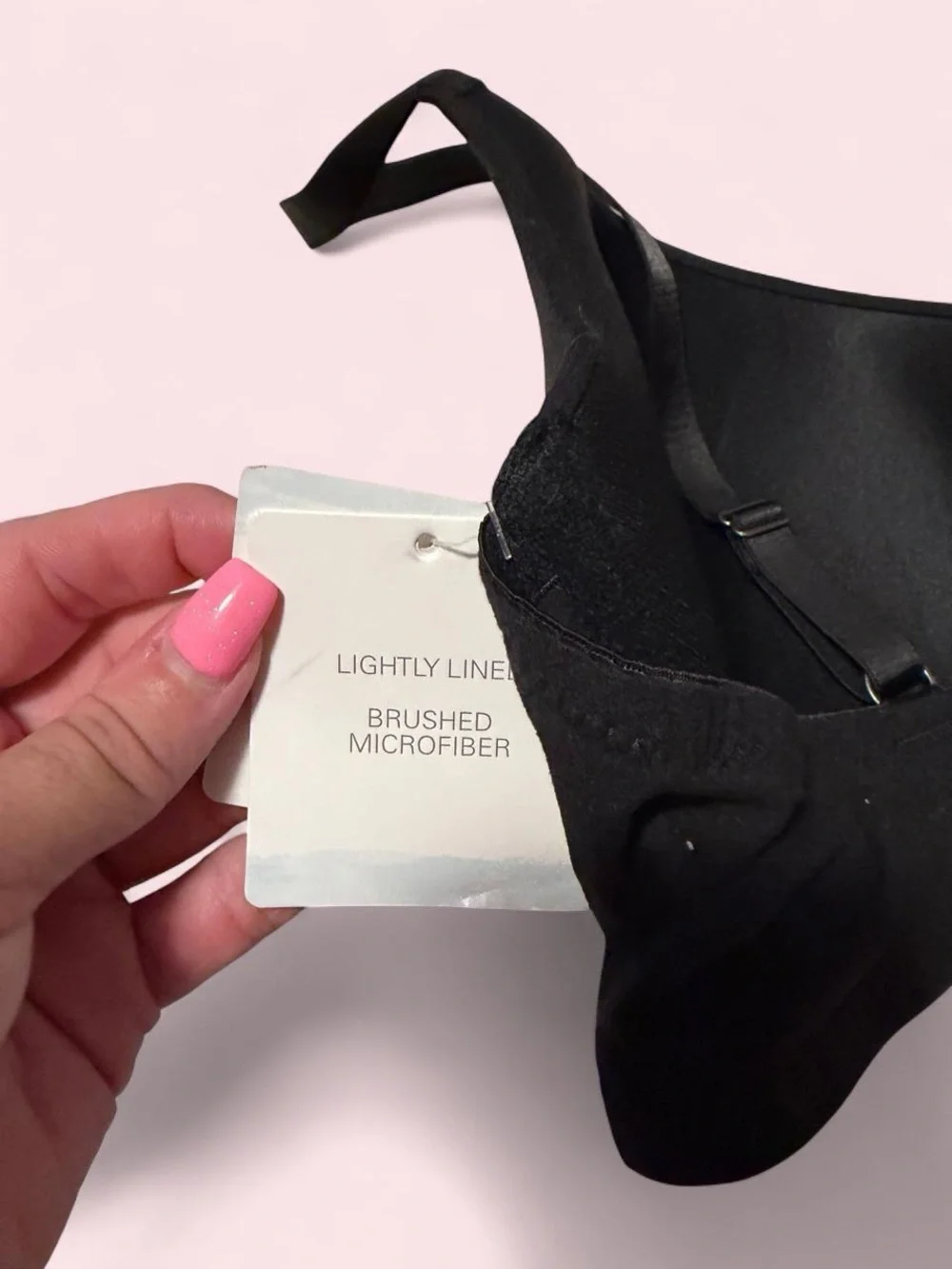 Tranquil & True Black Padded Underwire Bra — Everyday Smooth Support